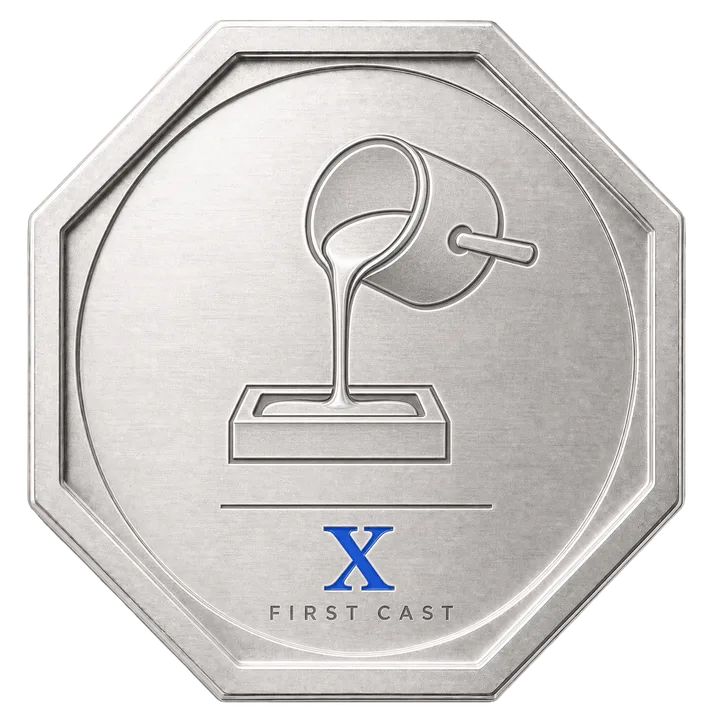 First Cast badge, locked